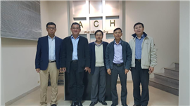 Các chủ đầu tư Singapore đến thăm văn phòng công ty CP tư vấn xây dựng ACH