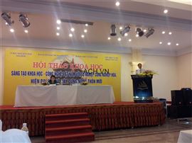 Hội thảo khoa học sáng tạo khoa học - công nghệ Việt Nam