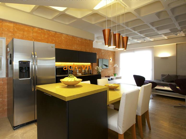 Sử dụng sàn ô cờ ở căn hộ cao cấp