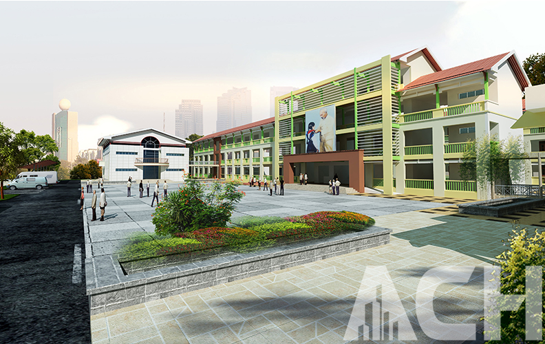 Mẫu trường tiểu học 30 lớp (TH2) 