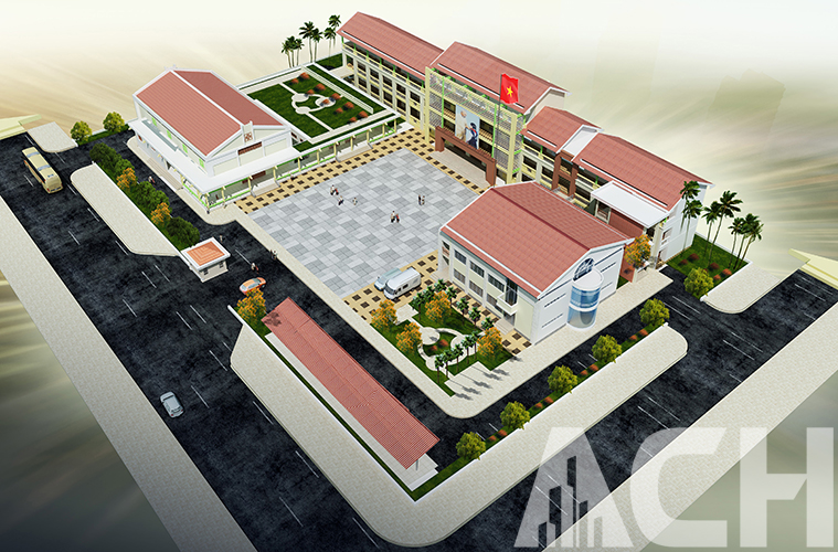 Mẫu trường tiểu học 15 lớp (TH1) 